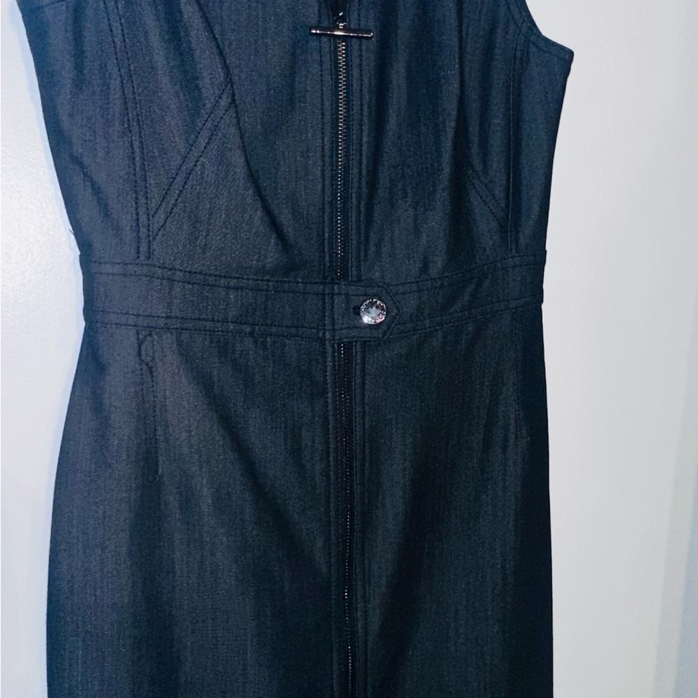Calvin Klein Charcoal Sleeveless Dress